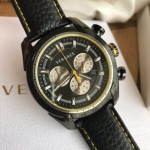 Đồng Hồ Versace V-Ray Chronograph Nam Màu Đen Siêu Cấp 43mm (9)