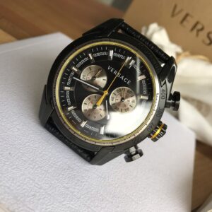 Đồng Hồ Versace V-Ray Chronograph Nam Màu Đen Siêu Cấp 43mm (9)