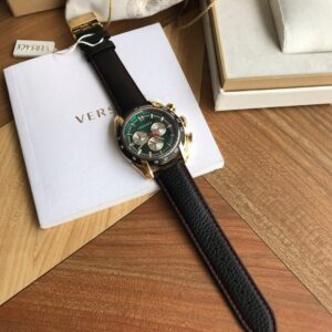 Đồng Hồ Versace V-Ray Chronograph Nam Siêu Cấp Mặt Xanh Lá (1)