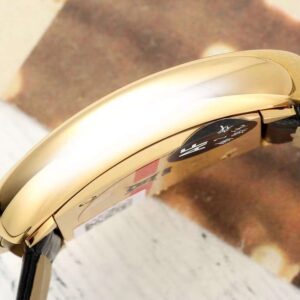 Đồng hồ Cartier Baignoire Nữ Dây Da Màu Đen Vỏ Vàng Vàng AF Factory 23x31mm (1)