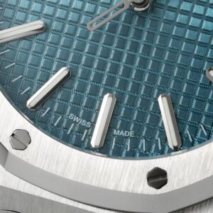 Đồng Hồ Audemars Piguet Royal Oak 15510ST 50th Mặt Xanh Băng IP Factory 41mm (4)