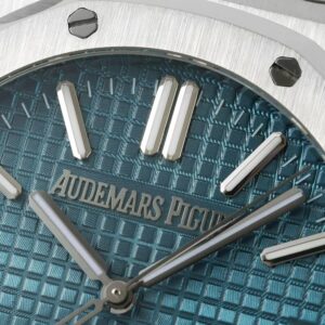 Đồng Hồ Audemars Piguet Royal Oak 15510ST 50th Mặt Xanh Băng IP Factory 41mm (4)