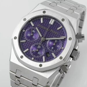 Đồng Hồ Audemars Piguet Royal Oak 26331ST Mặt Tím Replica 41mm (10)