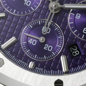 Đồng Hồ Audemars Piguet Royal Oak 26331ST Mặt Tím Replica 41mm (10)