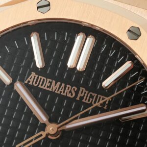 Đồng Hồ Audemars Piguet Royal Oak 50th 15510OR Mặt Đen Nhà Máy IP 41mm (7)