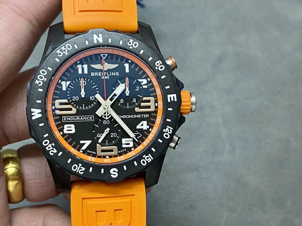 Đồng Hồ Breitling Endurance Pro Màu Cam Replica Cao Cấp 44mm (2)