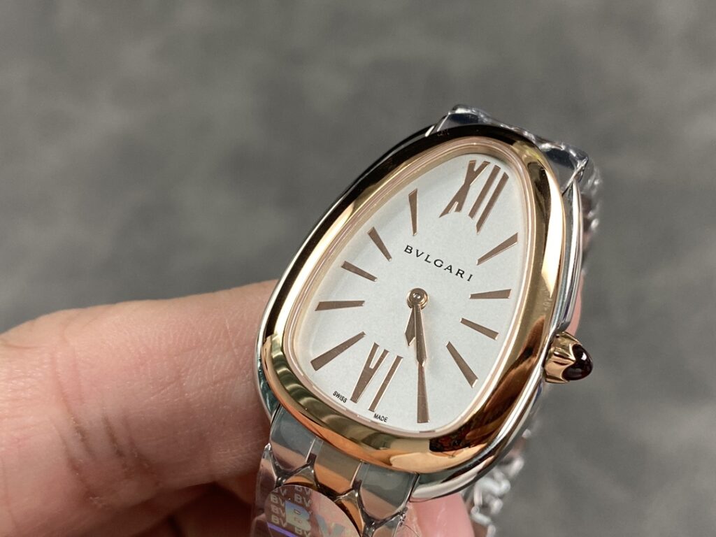 Đồng Hồ Bvlgari Serpenti Seduttori Nữ Dây Kim Loại Like Auth 33mm (8)