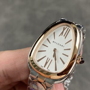 Đồng Hồ Bvlgari Serpenti Seduttori Nữ Dây Kim Loại Like Auth 33mm (8)