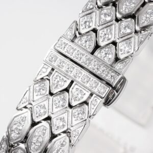 Đồng Hồ Bvlgari Serpenti Seduttori Nữ Đính Đá Màu Trắng Máy Pin 33mm (7)