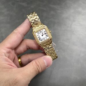 Đồng Hồ Cartier Panthère De Cartier Nữ Đính Đá Replica 27mm (8)