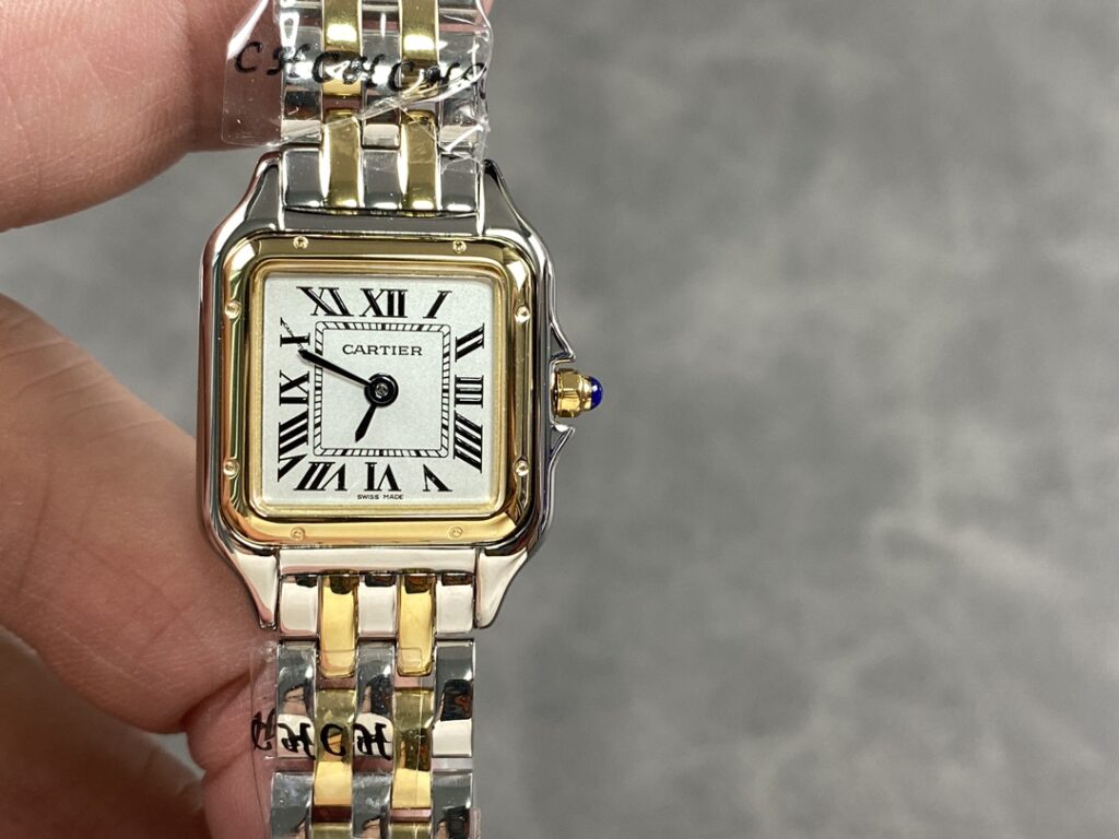 Đồng Hồ Cartier Panthère Replica Cao Cấp Nữ Demi Gold 22mm (8)