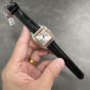 Đồng Hồ Cartier Santos-Dumont W2SA0012 Rep 1:1 Máy Pin