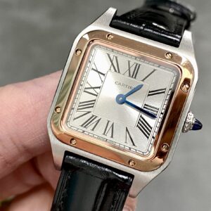 Đồng Hồ Cartier Santos-Dumont W2SA0012 Rep 1:1 Máy Pin