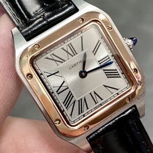 Đồng Hồ Cartier Santos-Dumont W2SA0012 Rep 1:1 Máy Pin