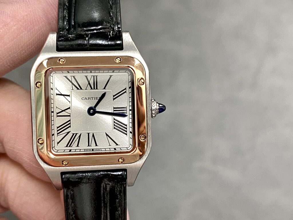 Đồng Hồ Cartier Santos-Dumont W2SA0012 Rep 1:1 Máy Pin 