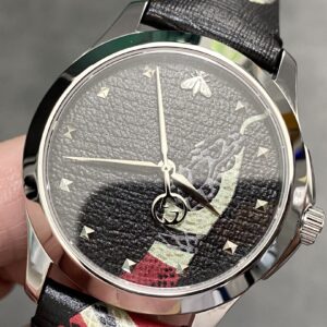 Đồng Hồ Gucci G-Timeless Le Marche Des Merveilles Snake Dây Da (3)