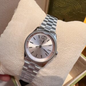 Đồng Hồ Gucci G-Timeless YA1265061 Nữ Dây Kim Loại Like Auth 29mm (1)