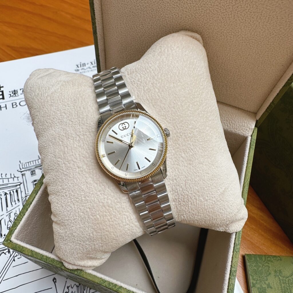 Đồng Hồ Gucci G-Timeless YA1265063 Siêu Cấp Dây Kim Loại 29mm (1)