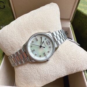 Đồng Hồ Gucci G-Timeless YA1265064 Like Auth Mặt Số Xà Cừ 29mm (9)