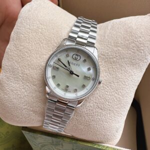 Đồng Hồ Gucci G-Timeless YA1265064 Like Auth Mặt Số Xà Cừ 29mm (9)