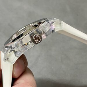 Đồng Hồ Gucci SYNC XXL Swiss White Striped Siêu Cấp 45mm (1)