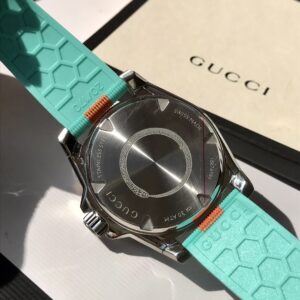 Đồng Hồ Gucci YA136351 Dive Nam Siêu Cấp Dây Cao Su 40mm (9)