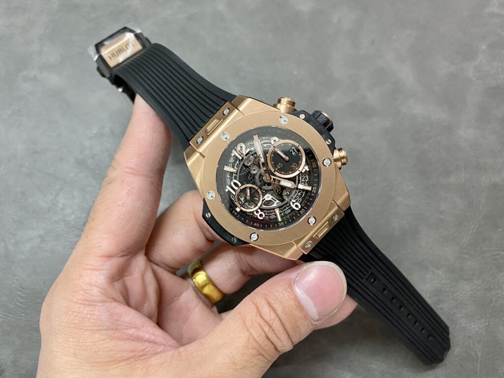Đồng Hồ Hublot Big Bang Unico King Gold Chế Tác Nhà Máy BBF 42mm (2)