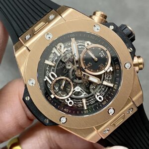 Đồng Hồ Hublot Big Bang Unico King Gold Chế Tác Nhà Máy BBF 42mm (2)