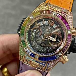 Đồng Hồ Hublot Big Bang Unico Rainbow Chế Tác Nhà Máy BBF 42mm (2)