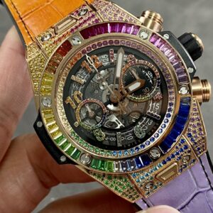 Đồng Hồ Hublot Big Bang Unico Rainbow Chế Tác Nhà Máy BBF 42mm (2)