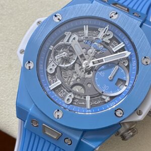 Đồng Hồ Hublot Big Bang Unico Sky Blue Ceramic Nhà Máy BBF 42mm (2)