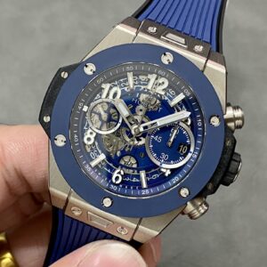 Đồng Hồ Hublot Big Bang Unico Titanium Blue Ceramic Nhà Máy BBF 42mm (1)