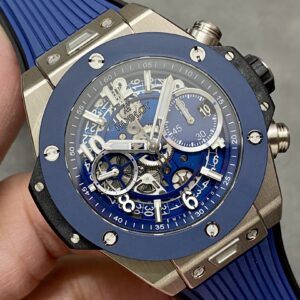 Đồng Hồ Hublot Big Bang Unico Titanium Blue Ceramic Nhà Máy BBF 42mm (1)