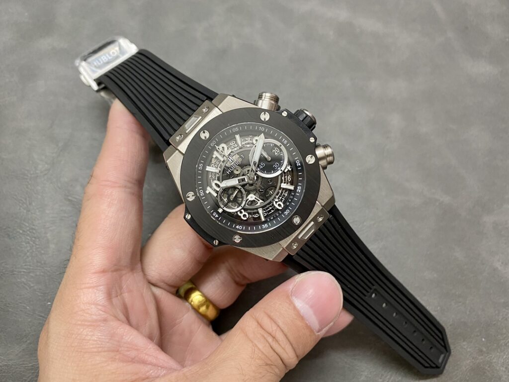 Đồng Hồ Hublot Big Bang Unico Titanium Ceramic Chế Tác Nhà Máy BBF 42mm (1)
