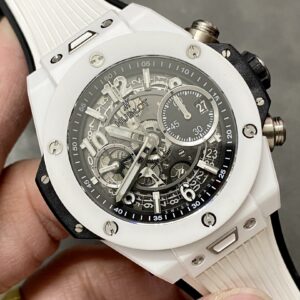 Đồng Hồ Hublot Big Bang Unico White Ceramic Chế Tác Nhà Máy BBF 42mm (2)