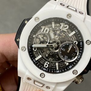 Đồng Hồ Hublot Big Bang Unico White Ceramic Chế Tác Nhà Máy BBF 42mm (2)
