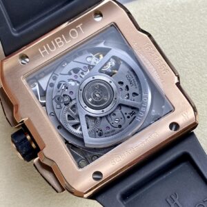Đồng Hồ Hublot Square Bang Unico King Gold Ceramic Nhà Máy BBF 42mm (1)