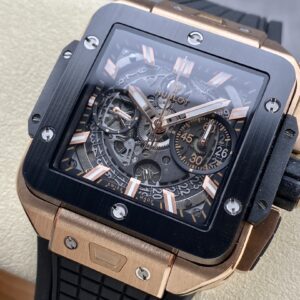 Đồng Hồ Hublot Square Bang Unico King Gold Ceramic Nhà Máy BBF 42mm (1)