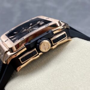 Đồng Hồ Hublot Square Bang Unico King Gold Replica Nhà Máy BBF 42mm (9)
