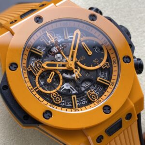 Đồng Hồ Hublot Big Bang Unico Orange Ceramic Chế Tác Nhà Máy BBF