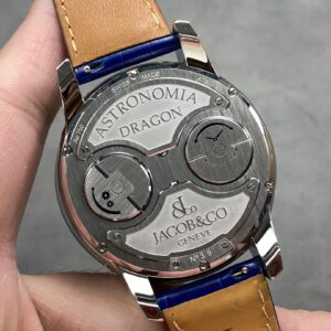 Đồng Hồ Jacob & Co Astronomia Tourbillon Dây Da Màu Xanh 50mm (1)