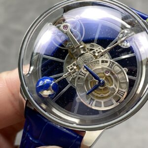 Đồng Hồ Jacob & Co Astronomia Tourbillon Dây Da Màu Xanh 50mm (1)