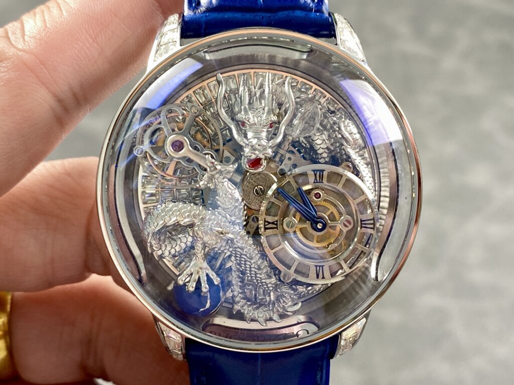 Đồng Hồ Jacob & Co Astronomia Tourbillon Dragon Chế Tác 50mm (1)