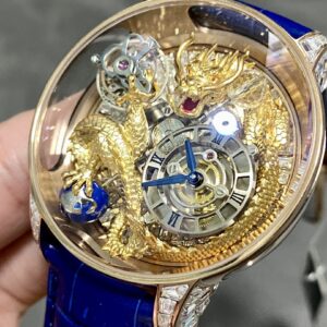 Đồng Hồ Jacob & Co Astronomia Tourbillon Rồng Vàng Đính Đá 50mm (6)