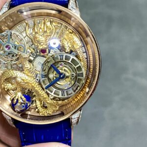 Đồng Hồ Jacob & Co Astronomia Tourbillon Rồng Vàng Đính Đá 50mm (9)