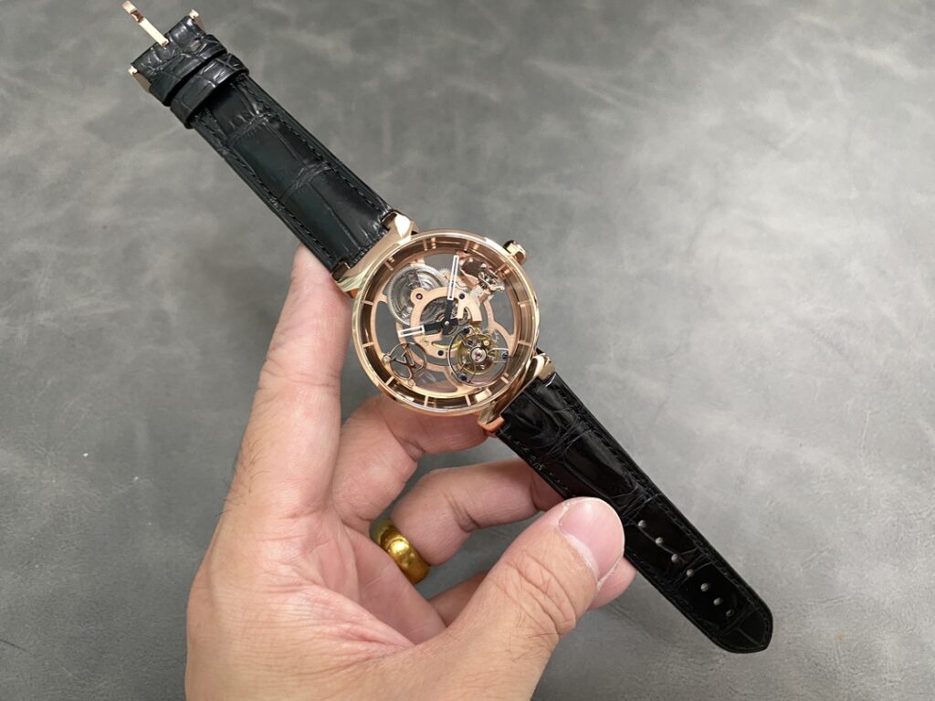 Đồng Hồ Louis Vuitton Tambour Minute Repeater Tourbillon Chế Tác 44mm (2)