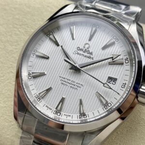 Đồng Hồ Omega Rep 1:1 Seamaster Aqua Terra Mặt Trắng Nhà Máy KG (6)