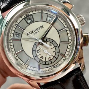 Đồng Hồ Patek Philippe Complications 5905P Mặt Trắng Nhà Máy TW 40mm (5)