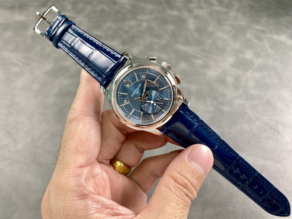 Đồng Hồ Patek Philippe Complications 5905P Màu Xanh Dương Nhà Máy TW 40mm (5)