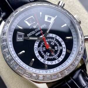 Đồng Hồ Patek Philippe Complications 5961G Mặt Đen Đính Đá TW (3)